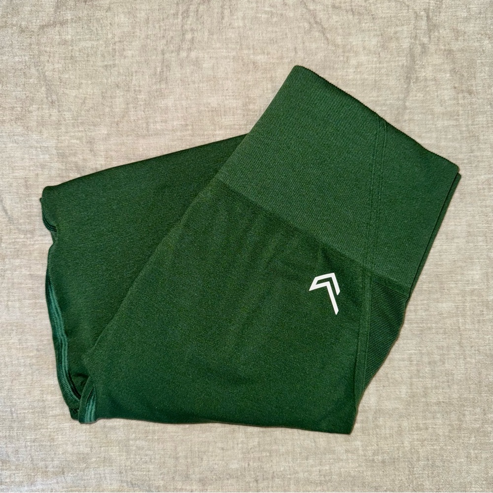 Oner Active Effortless Seamless Leggings - Evergreen - Size M - Picture 3 of 4